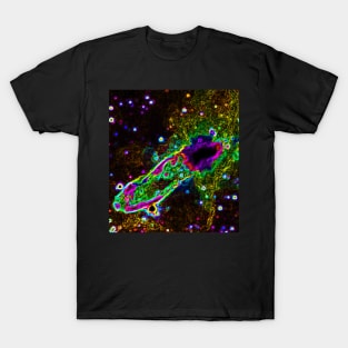 Black Panther Art - Glowing Edges 108 T-Shirt